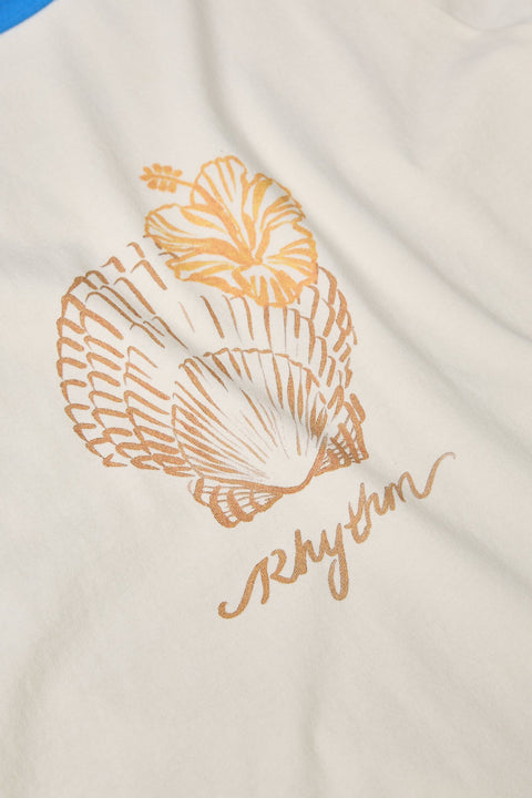 RHYTHM - Sunrise Seashell Ringer Tee