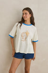 RHYTHM - Sunrise Seashell Ringer Tee