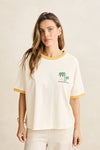 RHYTHM Sunset Palm Ringer Tee