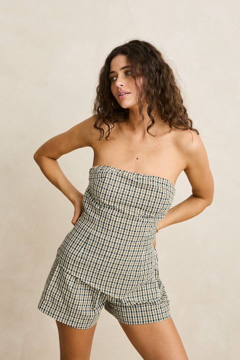 RHYTHM Lottie Check Short