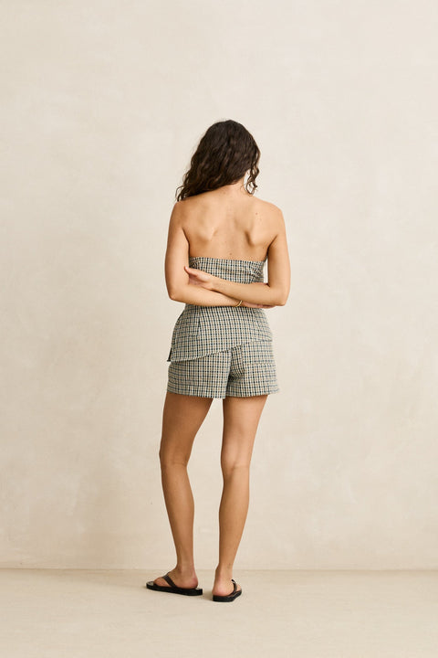 RHYTHM Lottie Check Short