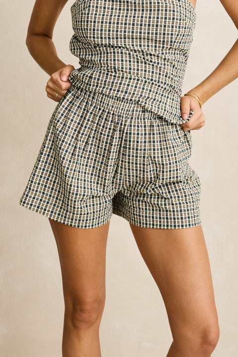 RHYTHM Lottie Check Short