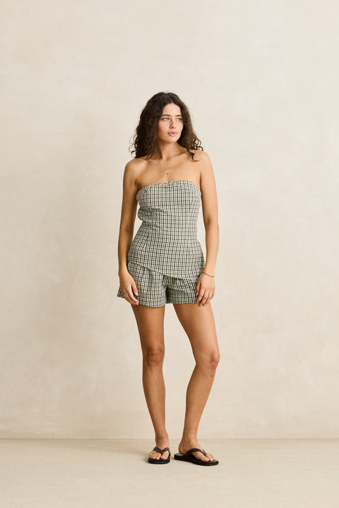 RHYTHM Lottie Check Short