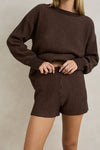 RHYTHM Lula Knit Short Taupe