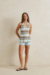 RHYTHM - Riley Micro Denim Short Light Wash