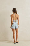 RHYTHM - Riley Micro Denim Short Light Wash