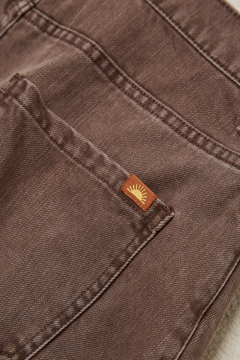 RHYTHM - Staple Denim Short Chocolate