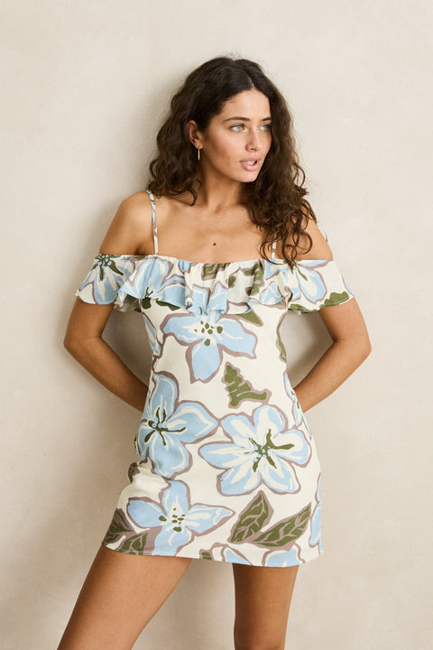 RHYTHM Gigi Skirt Blue