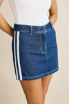 RHYTHM Contrast Denim Skirt