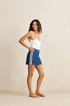 RHYTHM Contrast Denim Skirt