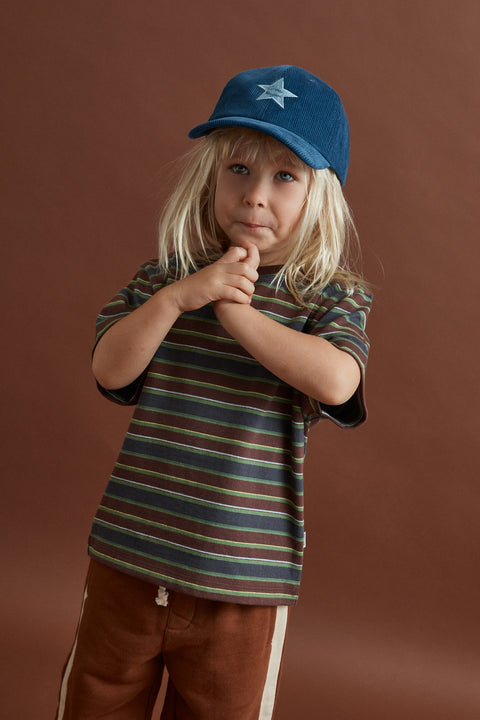 RHYTHM - Kids Adventure Stripe Ss T-Shirt Multi