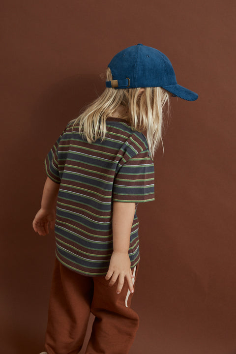 RHYTHM - Kids Adventure Stripe Ss T-Shirt Multi