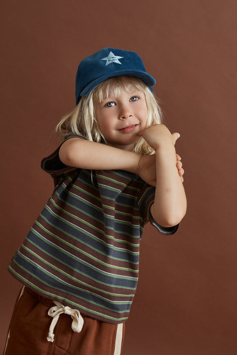 RHYTHM - Kids Superstar Cap Vintage Blue