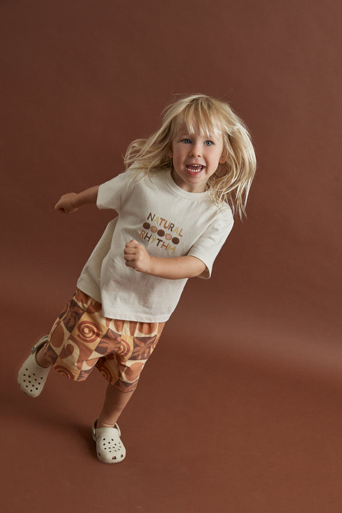 RHYTHM - Kids Natural Rhythm Jam Golden Brown