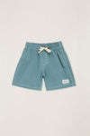 RHYTHM - Kids Contrast Beach Short Teal