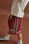 RHYTHM - Kids Twin Trim Heritage Beach Short Vintage Red