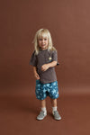 RHYTHM - Kids Superstar Ss T-Shirt Vintage Black