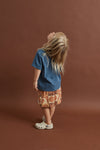 RHYTHM - Kids Waves Ss T-Shirt Vintage Blue