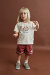 RHYTHM - Kids Cosmic Rhythm Ss T-Shirt Natural