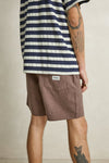 RHYTHM Textured Linen Jam Chocolate