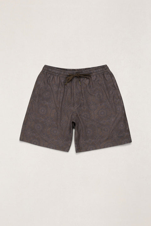 RHYTHM Tangier Beach Short Chocolate