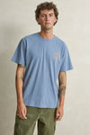 RHYTHM Worn Path Ss T-Shirt Slate