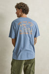 RHYTHM Worn Path Ss T-Shirt Slate