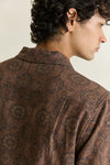 RHYTHM Tangier Ss Shirt Chocolate