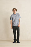 RHYTHM Tangier Ss Shirt Navy
