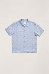 RHYTHM Tangier Ss Shirt Navy