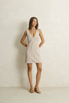 RHYTHM Daisy Floral Mini Dress Sand