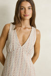 RHYTHM Daisy Floral Mini Dress Sand