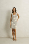 RHYTHM Palomar Knit Mini Dress Natural
