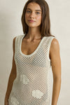 RHYTHM Palomar Knit Mini Dress Natural
