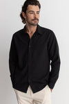 RHYTHM - Classic Linen Ls Shirt