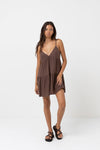 RHYTHM Classic Tiered Mini Dress