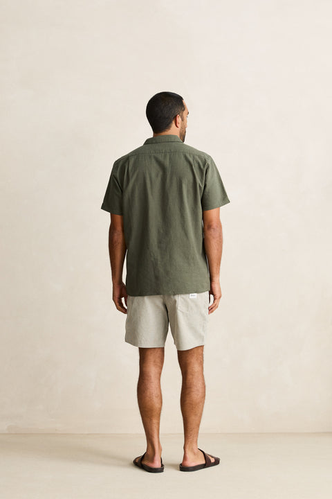 RHYTHM Classic Linen Ss Shirt