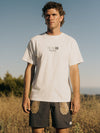 RHYTHM - High Beaming Vintage Ss T-Shirt Off White