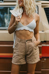 OTTWAY Miller Textured Linen Shorts
