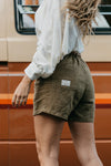 OTTWAY Miller Textured Linen Shorts