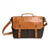 Ashton Canvas Messenger Bag - Forest