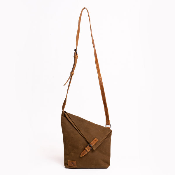 Aspen Canvas Crossbody Bag - Earth