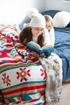 Neve Luxe Throw Rug