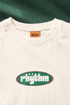 RHYTHM Langer Vintage Ss T-Shirt Vintage White