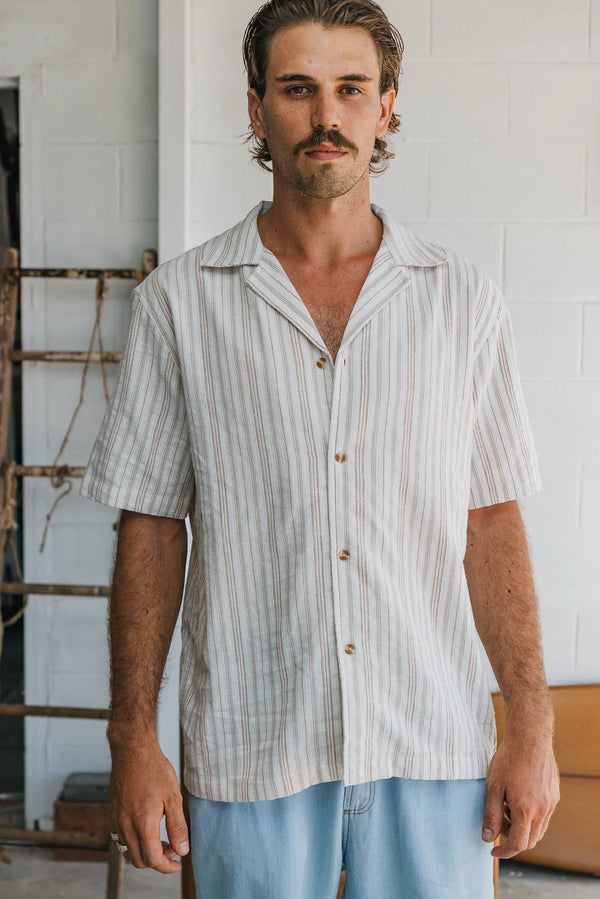 OTTWAY Bailey Striped SS Shirt