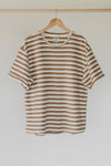 OTTWAY Striped Textured T-Shirt