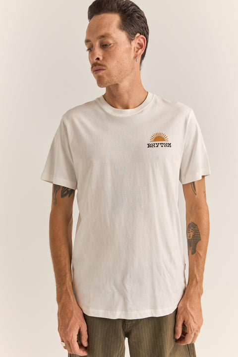 RHYTHM - Awake Tee White