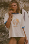 RHYTHM - Sunrise Seashell Ringer Tee