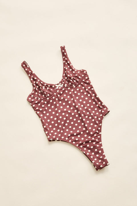 RHYTHM - Dotti Underwire One Piece Cafe