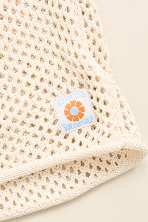 RHYTHM Fisherman Boyfriend Knit Tee Natural
